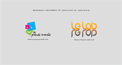 Desktop Screenshot of lelab.be